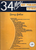 34 More Hit Parade Extras 1958 Song Book - $2.00