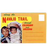 Along the Navajo Trail Fold Out Photo Booklet Colorado Arizona Unposted ... - $5.00