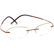 Silhouette Eyeglasses 7581 40 6052 Titan Brown Rimless Frame Austria 48[]17 140 - £118.02 GBP
