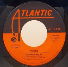 Julian Lennon 45 Valotte / Well I Don&#39;t Know E10 - £3.13 GBP