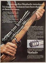 1978 Print Ad Weatherby Mark V Magnum Rifles Bolt Action Model - £14.05 GBP