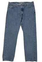 Magellan Men Size 40x34 (Measure 38x33) Medium Straight Denim Jeans - £9.96 GBP