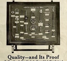 1924 Hupp Motor Hupmobile Machinery Advertisement Automobilia Ephemera - $19.99