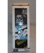 Boxed Set/3pc Men&#39;s Star Wars Icon Logo Stormtrooper Crew Socks Disney M... - £18.97 GBP