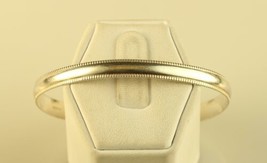 Vintage Southwest Marked M Sterling Silver Milgrain Edge Cuff Bangle Bracelet - £50.80 GBP