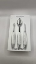 Artis Elite Mirror Finish 3 Pc Brush Set Oval 3, Oval 7, Linear 1 Makeup - $49.49