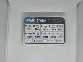 200Pcs Transistor Triode Kit Set Combo A1015 BC327 C1815 S8050 2N 2222 3904 3906 - £13.61 GBP
