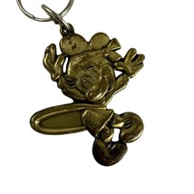 Disney Minnie Mouse Key Chain Hula Hoop RARE u Vintage Solid Brass u - $16.99