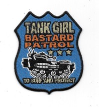 Tank Girl Bastard Patrol Logo Embroidered Patch British Comic Book NEW U... - £6.16 GBP