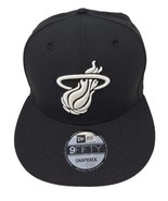 Miami Heat Officially Licensed NBA New Era 9FIFTY Black and White Snapback - $48.00 CAD