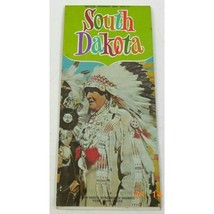 South Dakota Official Highway Map 1972 1973 Tourist - £7.80 GBP