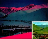 Alpenglow Notte Vista Insetto Giorno Sun Valley Id Idaho Unp Cromo Carto... - $8.14