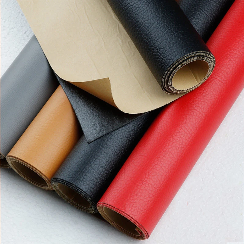 Elf adhesive pu leather fabric patch sofa repairing patches stick on leather pu fabrics thumb200