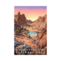 Lassen Volcanic National Park Poster | S02 - £26.09 GBP+
