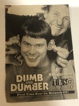 Dumb And Dumber Tv Show Print Ad Jim Carrey Jeff Daniels Tpa15 - £4.64 GBP