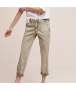 Chino by Anthropologie Relaxed Green Pants Womens Size 25 Casual - £12.93 GBP