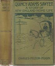 1905 Vtg Quincy Adams Sawyer New England Rural Farmer Illustrated Novel Boston [ - £54.77 GBP