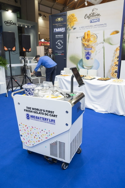 Gelato Mobile Battery Cart Gelato Cart Gelato Machine Cart Gelato Batter... - $15,450.00