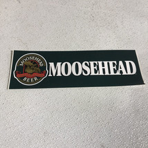 Vintage “The Moose Is Loose&quot; MooseHead Canadian Beer Bumper Sticker 1995 - $6.99