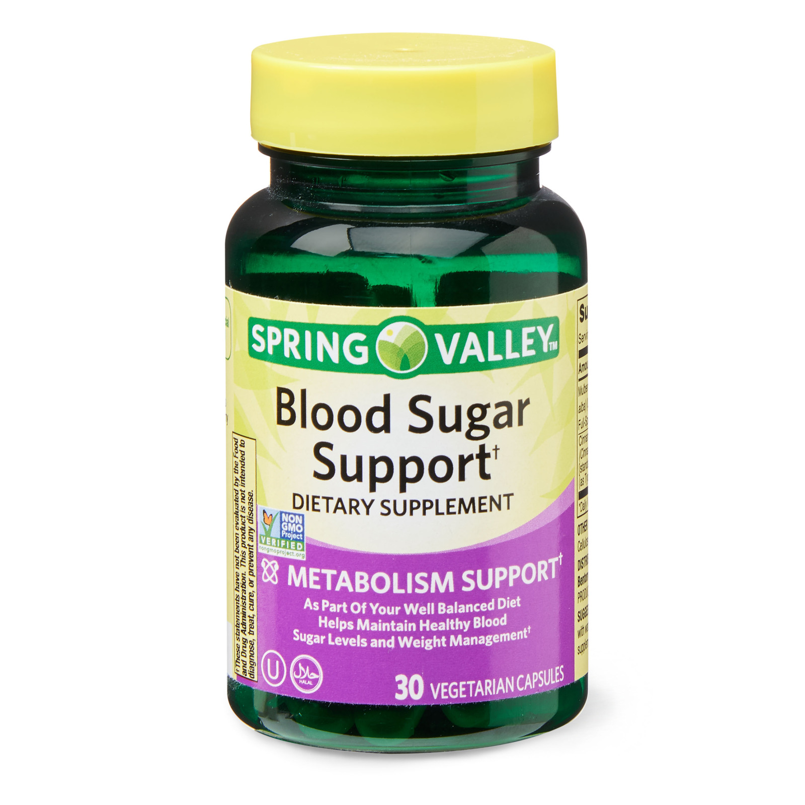 Primary image for Spring Valley Blood Sugar Support Vegetarian Capsules 30 Count (ExP 12/2023)
