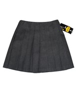 VTG 35th &amp; 10th Grey Houndstooth Pleated Hidden Culotte Skirt / Skort Wm... - $39.64 CAD