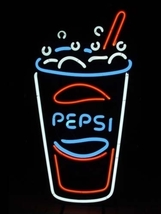 Pepsi Coca Cola Coke Soda Neon Sign 17"x14" - $139.00