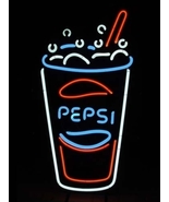 Pepsi Coca Cola Coke Soda Neon Sign 17&quot;x14&quot; - £110.97 GBP