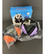 LOT OF 2 HAPPY Safety Ear Muffs Noise Cancelling Headphone Toddlers 0-3 ... - £13.42 GBP