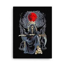 Express Your Love Gifts Santa Muerte Stretched Grim Reaper Canvas Wall Art - £83.59 GBP