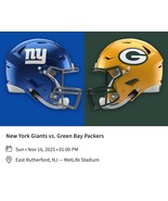 NY Giants vs Green Bay Packers - Nov 16, 2025  (Sun) - 100 Level Seats (... - $10,226.65 MXN