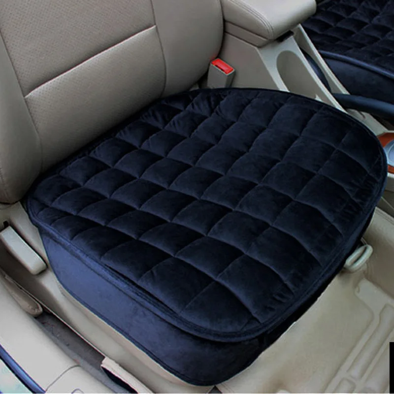 Car Seat Cover Flocking Cloth Not Moves Car Seat Cushions Non Slide Auto - £18.09 GBP+