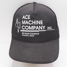 Rete Snapback Trucker Contadino Cappello Ace Macchina Company Amarillo Texas - £36.37 GBP