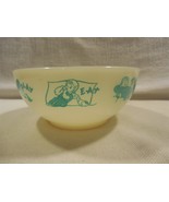 Vintage Fire King Childs Cereal Bowl Eat Sleep Play - $23.95