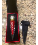Christian Louboutin Loubilaque Lip Lacquer Rouge Louboutin 001L Full Siz... - $606.59 MXN