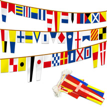 Anley International Maritime Signal Code String Flags Set of 40 Flags - £12.66 GBP