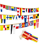 Anley International Maritime Signal Code String Flags Set of 40 Flags - £12.82 GBP