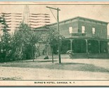Burke&#39;s Hotel Canoga New York NY 1907 DB Postcard B13 - $35.59
