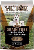 Victor Super Premium Dog Food Select Grain Free Dry Dog Food Chicken 1ea/15 lb - £63.12 GBP