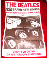 Original 1965 Beatles “Rubber Soul” Album Collectible Merchandising Poster - £688.30 GBP