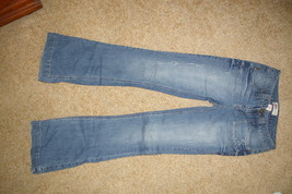 SO Jean Womens Distressed Low Rise Blue Jeans Juniors Size 3 -b - £10.19 GBP