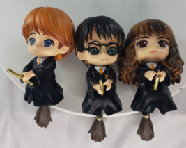 Good Smile Company Nendoroid Harry Potter Ron Hermione  Broomsticks Figures - $51.56