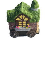 Fairy Garden Forest Figurines Mini House Welcome Cottage House Cottage 4” - $14.73