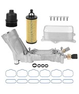 926-959 Aluminum Engine Oil Filter Housing with Oil CoolerFilterSensor A... - $94.96 CAD