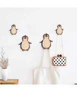 Kids wall hook penguin, Kids coat hanger, Animal coat hanger for entrywa... - $19.20 CAD