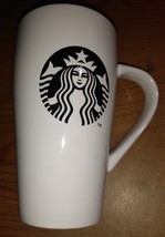 STARBUCKS COFFEE COMPANY 18 oz COFFEE MUG LARGE White 2014 Mermaid - $7.50