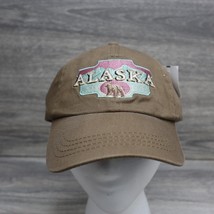 Princess Cruises Hat Womens One Size Alaska Beige Strap Back Bear Mountains - $18.69