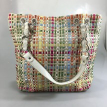 The Sak Multi-Color Woven Shoulder Tote Bag Handbag - £27.02 GBP