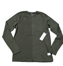Five Four Men’s Long Sleeve Shirt Size Small Olive Green NEW WITH TAGS  - $24.25 CAD