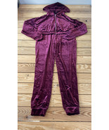 shein NWOT women’s velvet pants and jacket set size 6 maroon C10 - £12.55 GBP