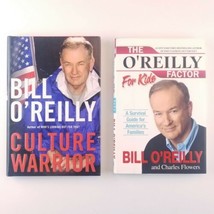Bill O'Reilly Hardcover Books Culture Warrior OReilly Factor for Kids Lot of 2